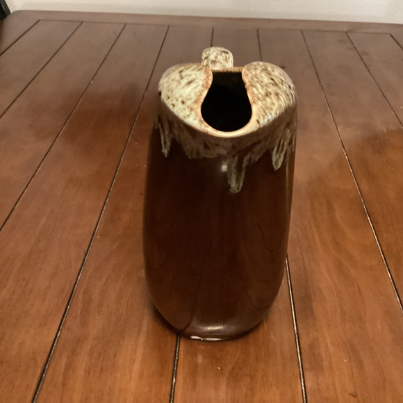 Large brown drip glaze pitcher9” high - Picture 8 of 9